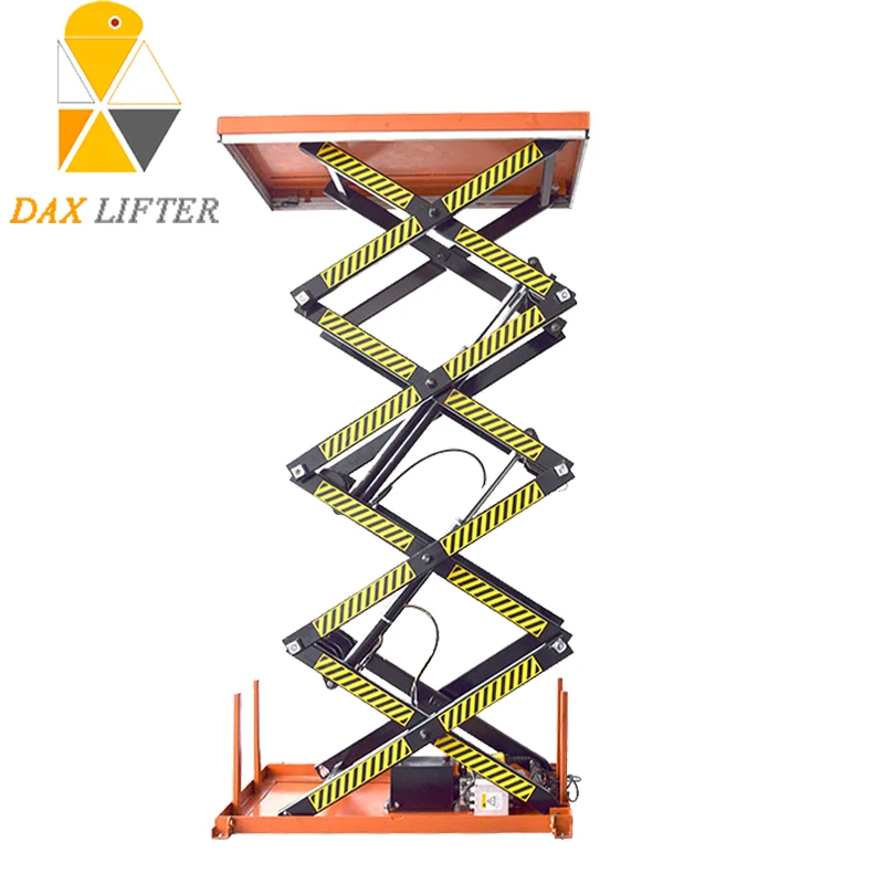 Китай Daxlifter Рабочая платформа высотой четырехножничный подъемник - купить по
