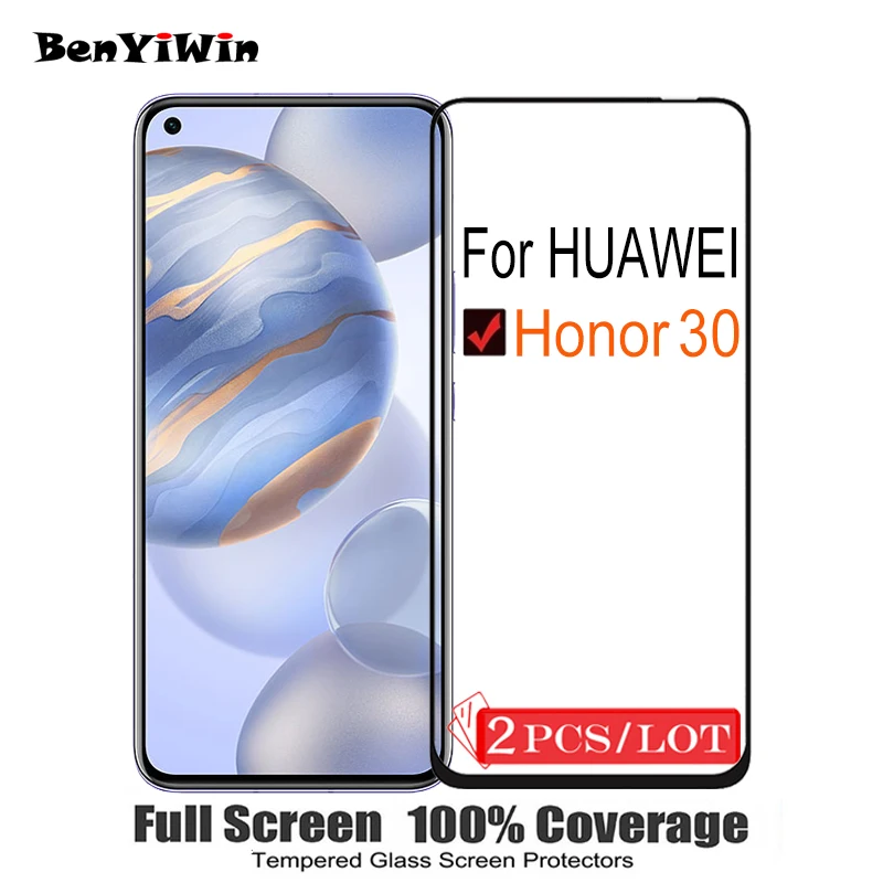 Защитное стекло закаленное для Huawei Honor 30 2 шт.|Защитные стёкла и плёнки телефонов| |