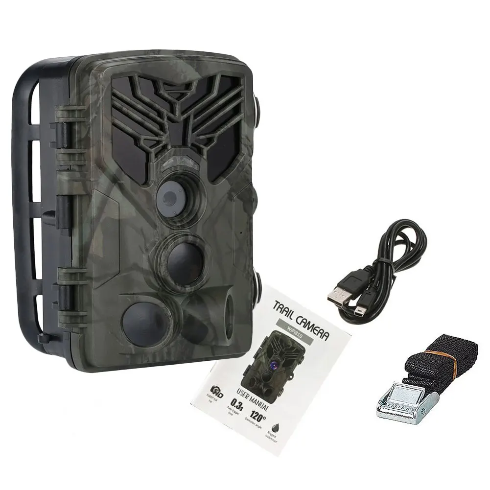 Охотничья камера s Wifi830 Trail Camera Live Show Wild Wifi bluetooth совместимый контроль 20MP 1080P ночное