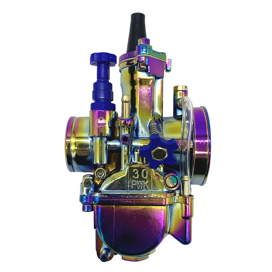 Универсальный мотоциклетный карбюратор многоцветный 28 30 32 34 мм с Power Jet irt Bike 4T PWK