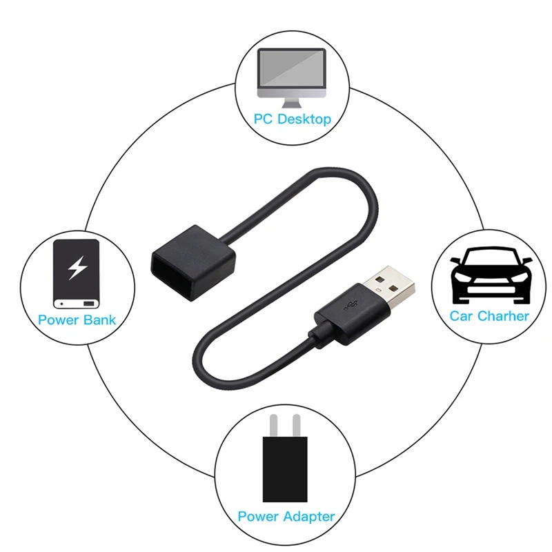 Зарядка для электронной сигареты 2,0 Магнитный usb-кабель длинный шнур для зарядки Juul Vape Pod совместимый