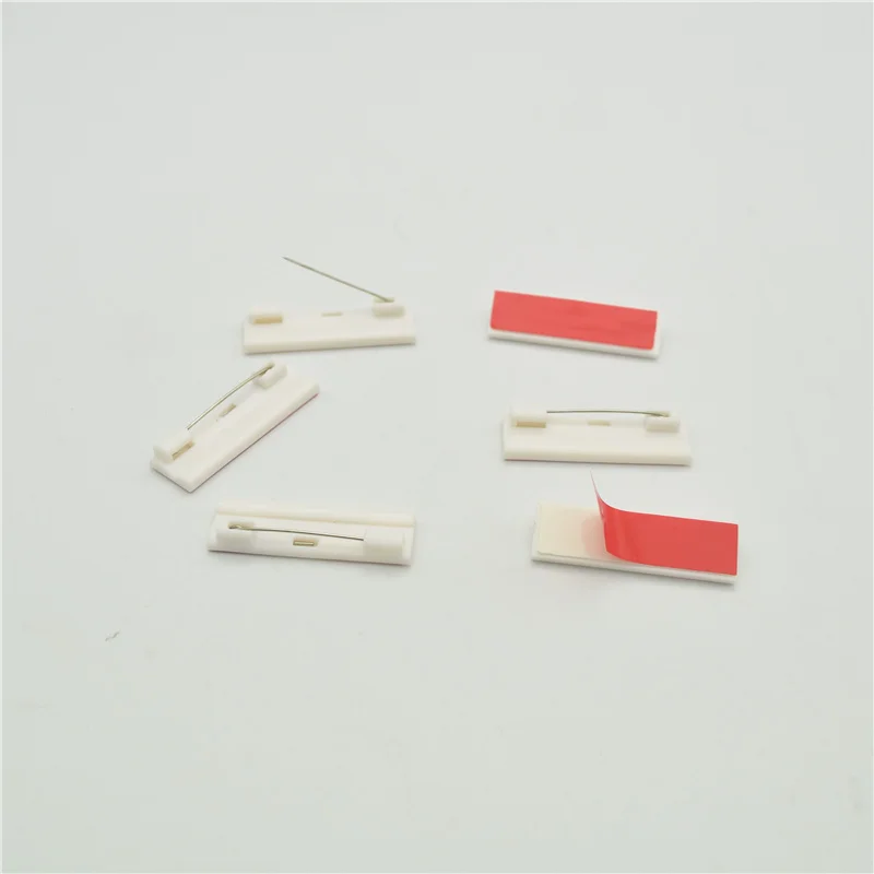 10 шт Большой Пластик английские булавки с клей Брошь база для бижутерии материал