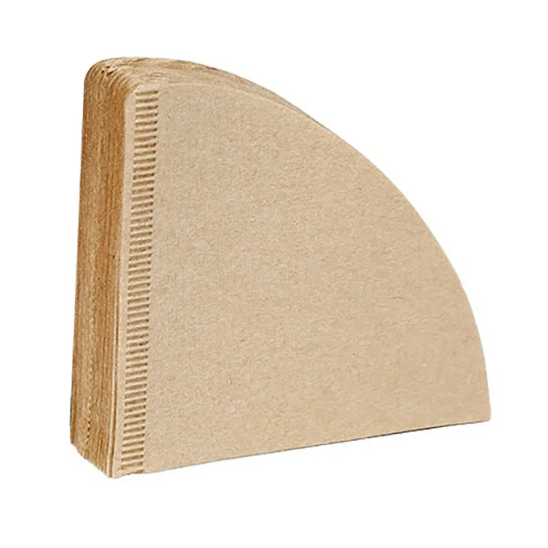 

Hot V60 Filter Cup Special 102 Coffee Filter Paper Coffee Filter Papers Unbleached Drip Paper Cone Shape Coffee 80Pcs