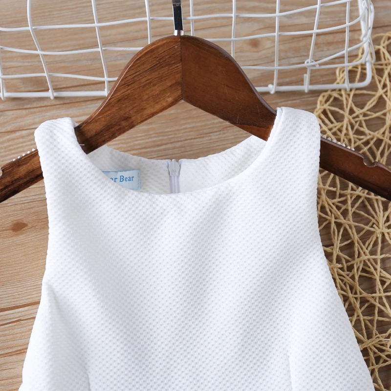 Girls Dresses New Summer Style Sleeveless Princess Dress Kids Clothes for Baby Children Clothing | Детская одежда и обувь