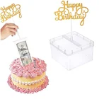 Банкомат для торта, копилка для торта на день рождения, забавные игрушки для тортов, украшение на день рождения, игрушка, Топпер, копилка, приспособление для подарка