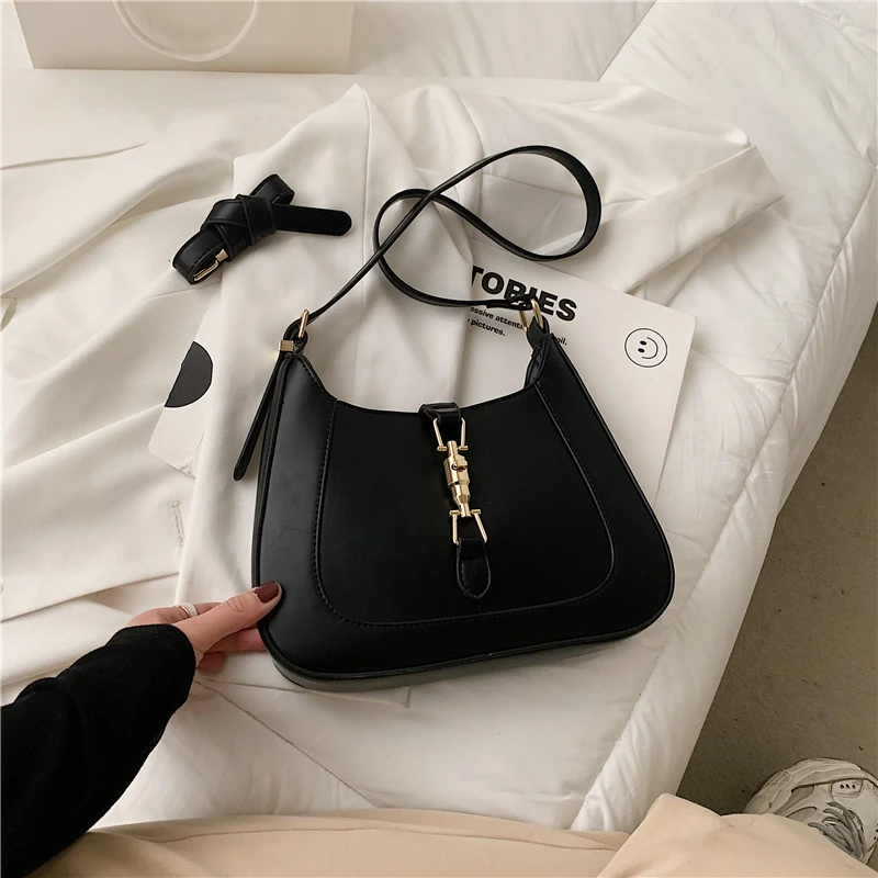 

Quality Luxury Brand Purses and Handbags Top Designer Leather Shoulder Crossbody Bags for Women Fashion Underarm Sac A Main New
