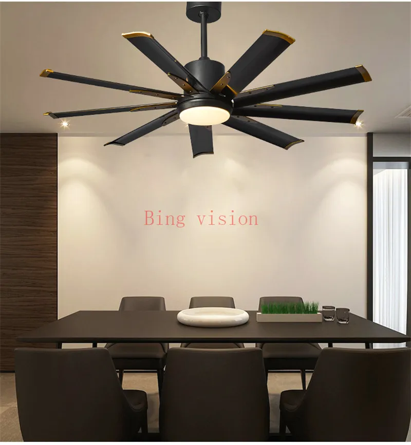 Потолочные вентиляторы в стиле ретро промышленный светильник с дистанционным