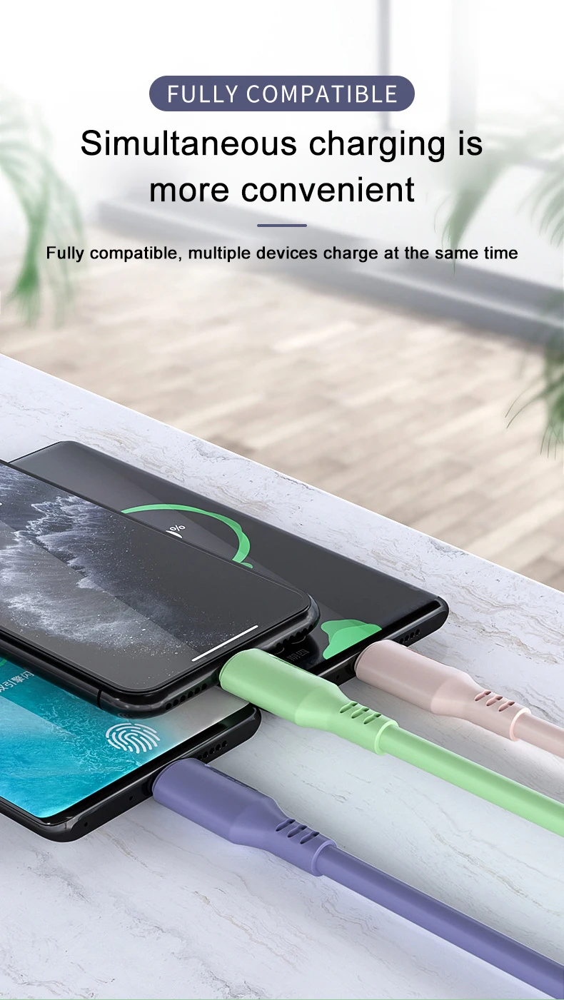 ANSEIP 3 в 1 USB кабель Micro C адаптер для быстрой зарядки мульти быстрое зарядное