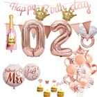 Свадебные украшения из розового золота буквы 