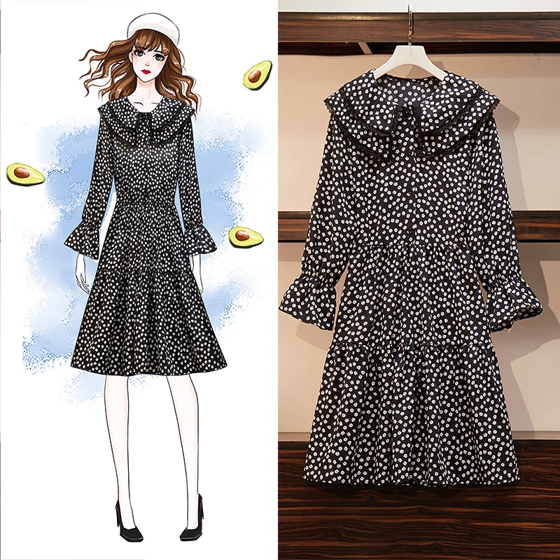 Осень 2009 большой размер жира мм Двухслойное Кукольное ожерелье сломанный цветок