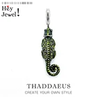 Шарм-Хамелеон в виде пиратской зеленой ящерицы, 2019 пробы, ювелирные изделия из стерлингового серебра 925 пробы, подарок для женщин и мужчин