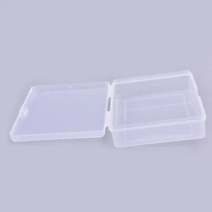Прозрачная пластиковая коробка-органайзер для пластиковых карт, 4 шт.