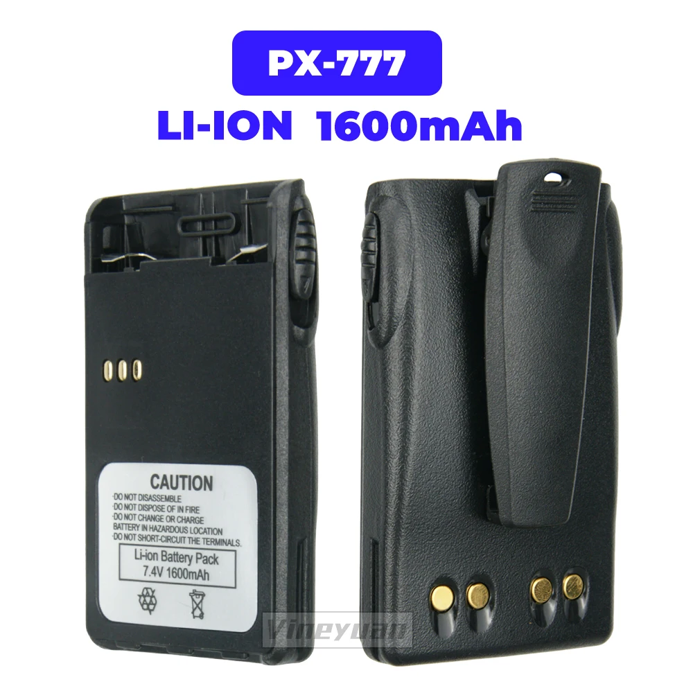 Сменный литий-ионный аккумулятор 7 4 В 1600 мАч для PUXING PX-777 PX888 PX-328 PX-888K PX-728 plus VEV-3288S