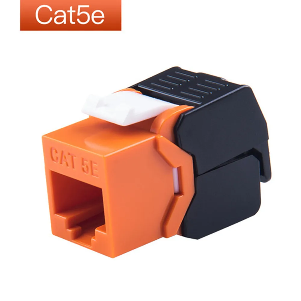 Сетевые модули RJ45 8 шт. разъем без инструмента Cat5e гнездовой 1000 Мбит/с Ethernet