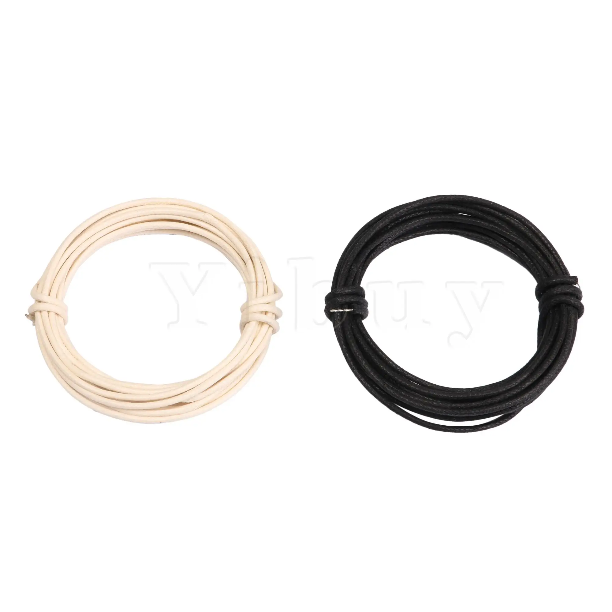 

Запасные части для гитарного провода Yibuy, 2 шт., 300 см, покрытые тканью, предварительно луженые