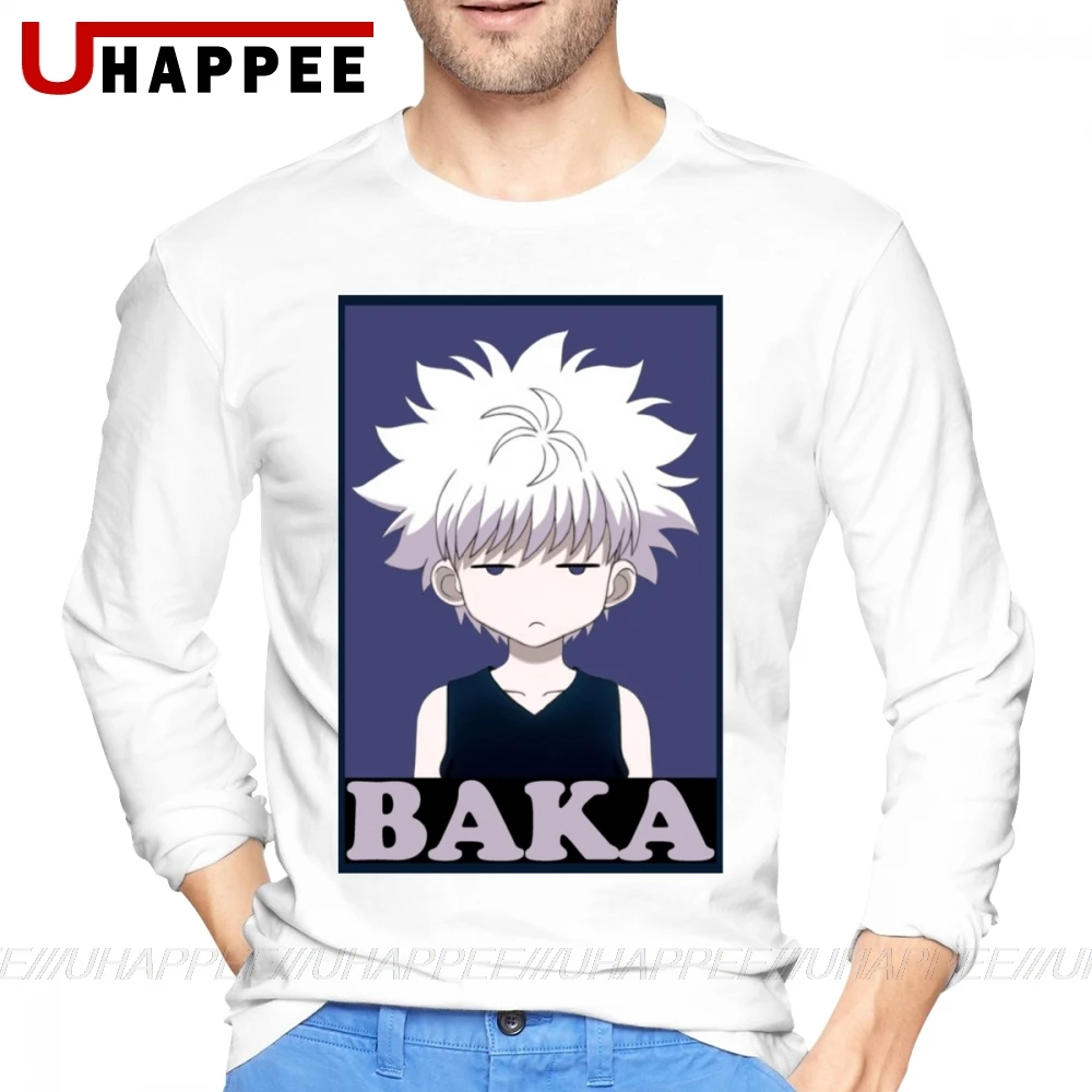 Для мужчин Hunter X Killua Zoldyck Сапожки в стиле бака изготовленный на заказ с печатным