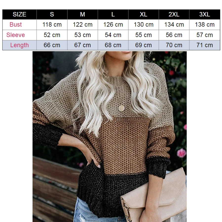 

Women's Sweaters Kawaii Ulzzang College Wind Contrast Striped Moon Sweater Female Harajuku Plus Size Winter Clothes For Women