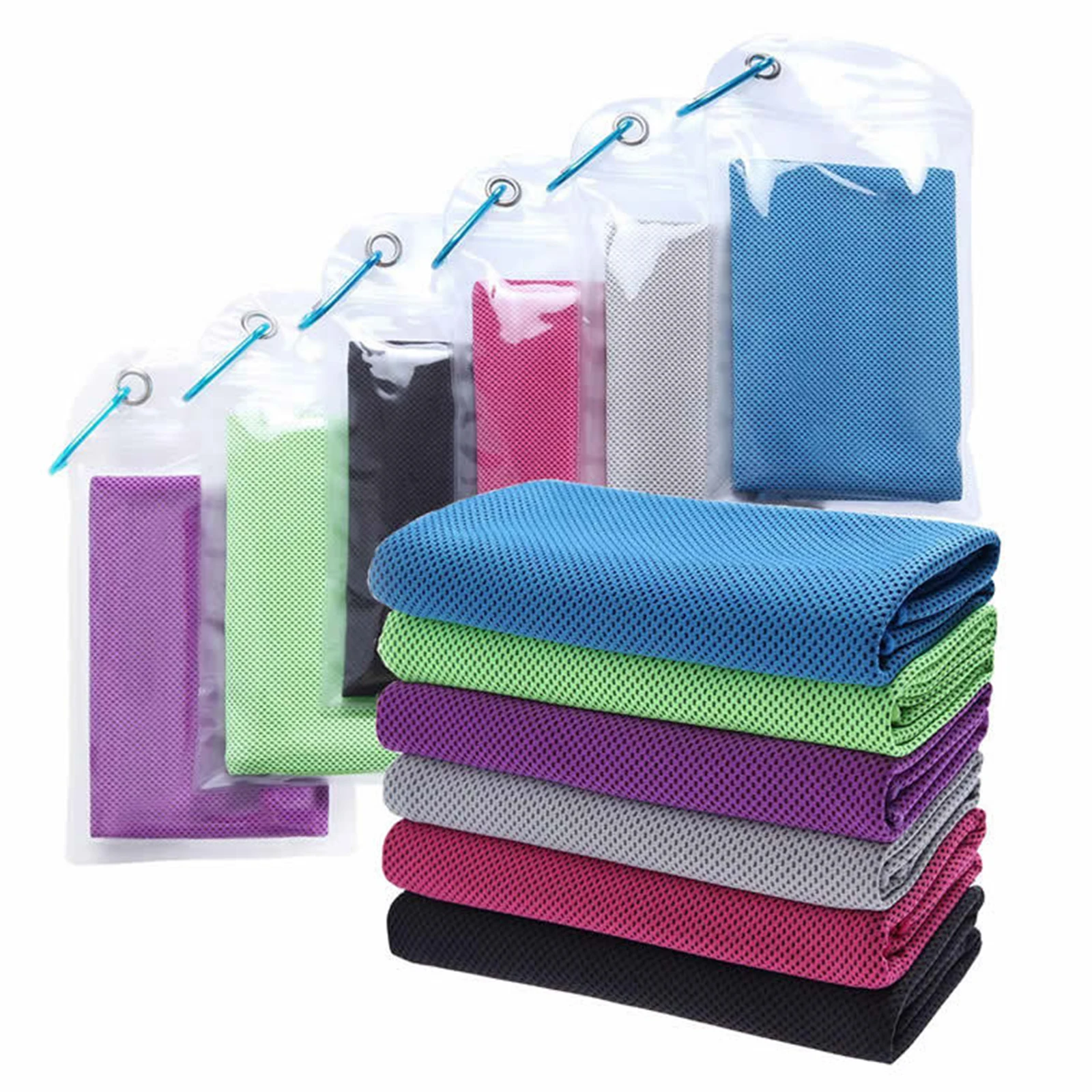 

Охлаждающее полотенце 30X100 см, Крутое полотенце для детей, полотенце из микрофибры, быстросохнущее пляжное полотенце для путешествий, полот...