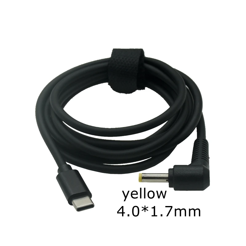 1 5 м футов USB 3 Тип C штекер к DC 4 0*1 7 зарядное устройство адаптер Соединительный для