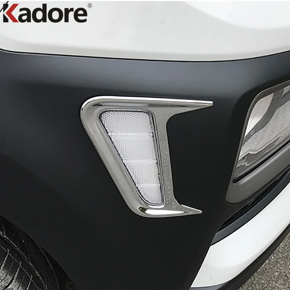 Лицевая сторона поворотный светильник Накладка для Hyundai Kona Энсино Кауаи 2017 2018 2019