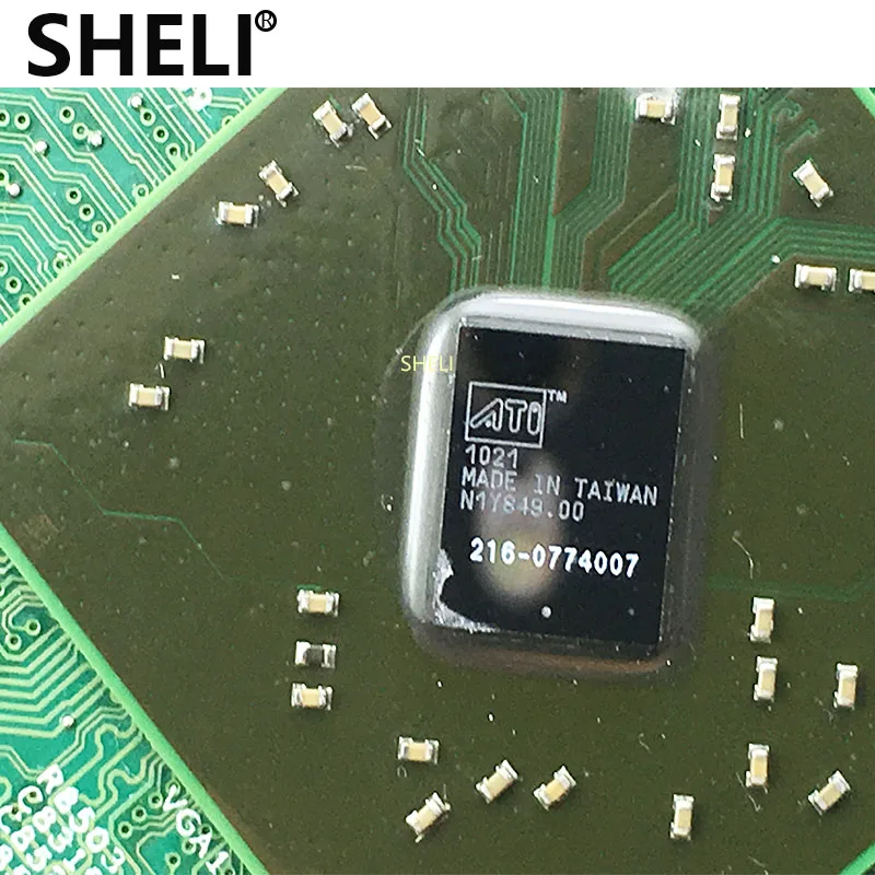 Шели для DELL N5010 Материнская плата ноутбука с 48.4HH01.011 CN-0VX53T 0VX53T VX53T HM57 HD5470 2G DDR3 100%
