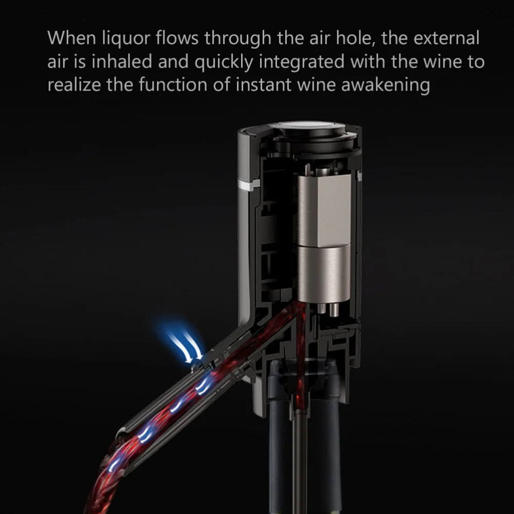 

1pc Electric Decanter Stopper Electric Wind Dispenser (Assorted Color)