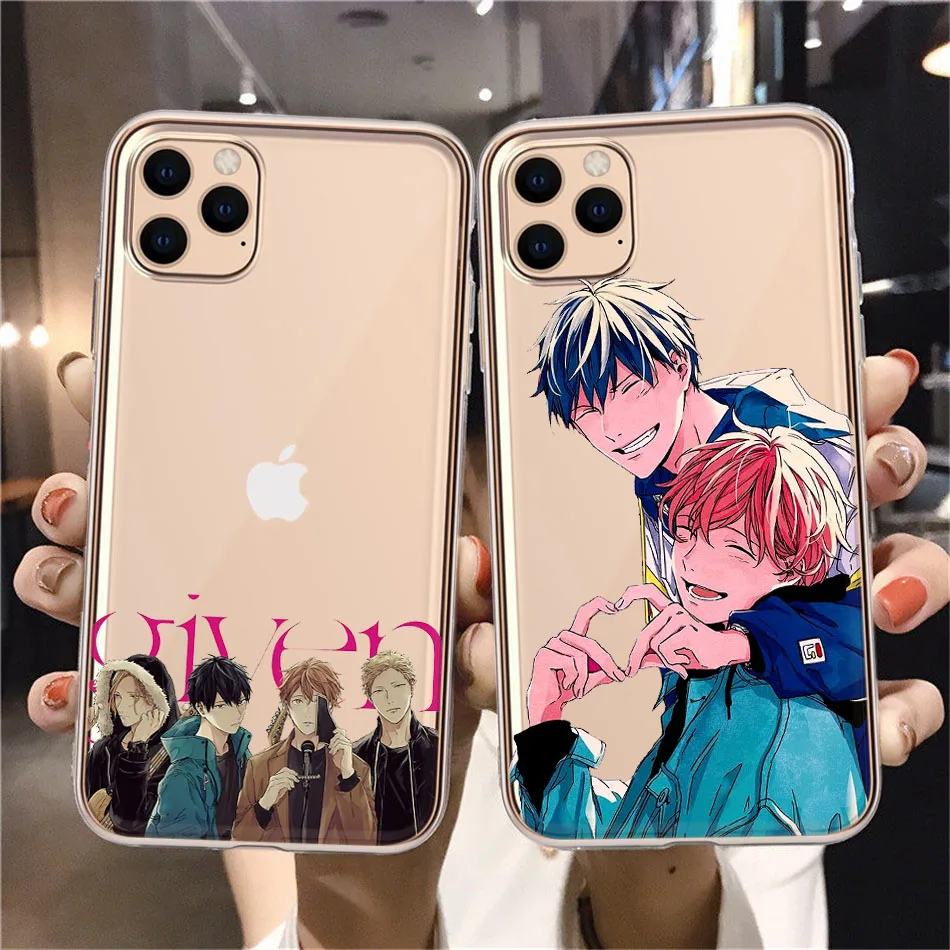 Мягкий чехол для телефона в японском стиле аниме с музыкой геев iPhone 11 Pro Max 8 7 6 Plus 5