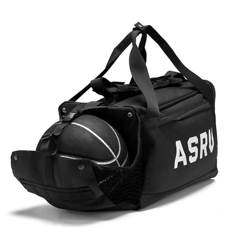 

Men Portable Sports Bag Multifunctional Dry Wet Separate Gym Bag Shoulder Big Capacity Nylon Waterproof Fitness Bag Ball Pocket