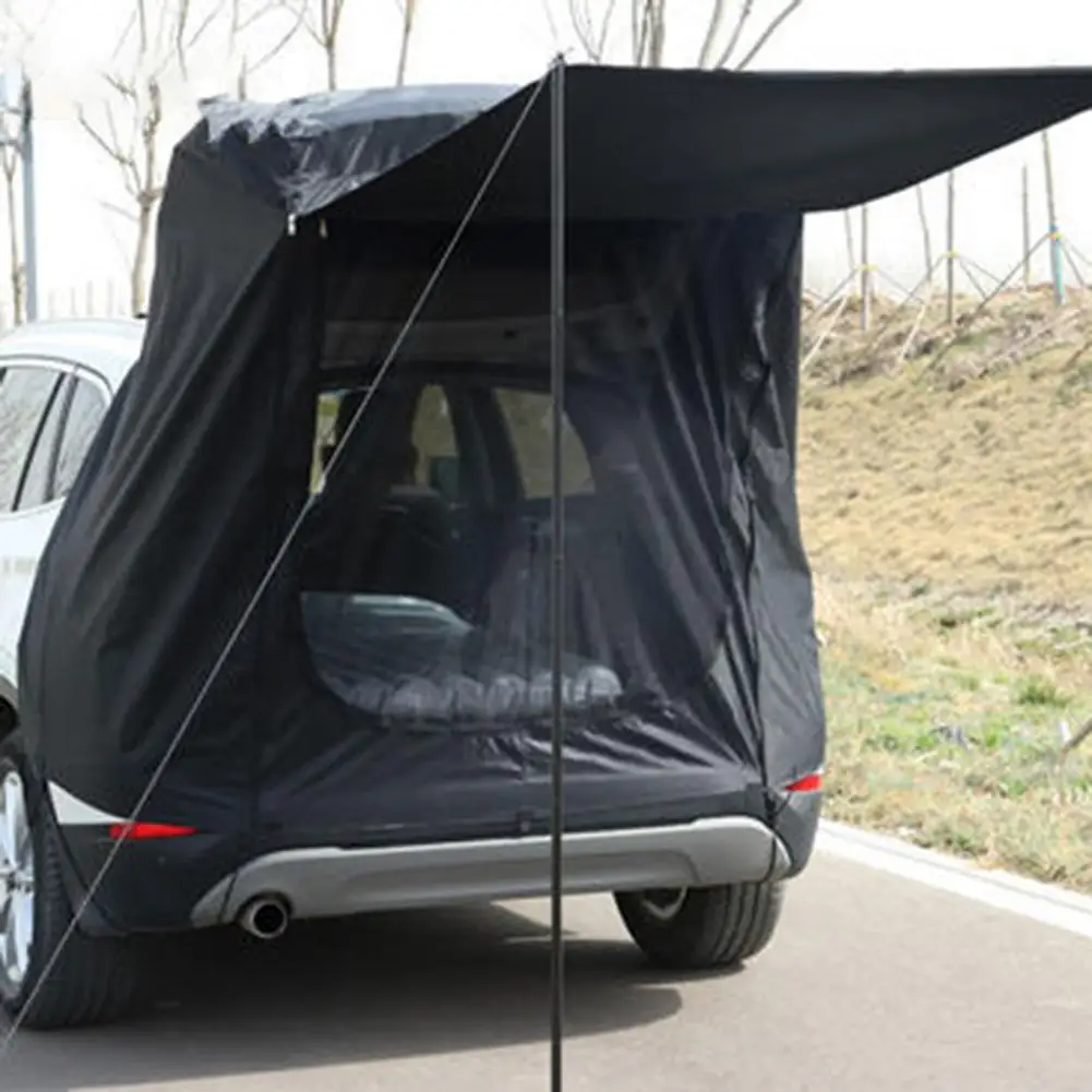 

Outdoor Car Trunk Tent Sunshade Rainproof Tailgate Shade Awning Tent For Car SUV Self-Driving Tour Barbecue Camping