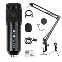 bm 858 condenser microphone studio recording bm858 usb computer microphone kit with adjustable arm stand shock mount for youtube