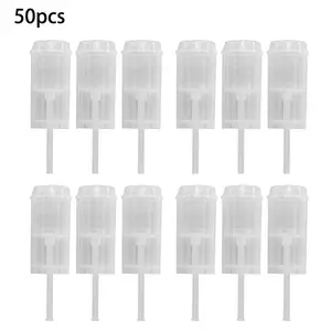 50 шт Торт всплывающие отжимания Push Pop контейнеры, чистый толчок Pops с крышками, торт поп шутер