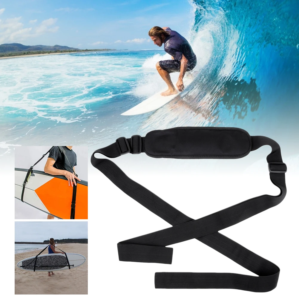 

Adjustable Paddle Board Carrying Strap Kayak Storage Sling with Soft Shoulder Pads Surfboard Carry Shoulder Straps