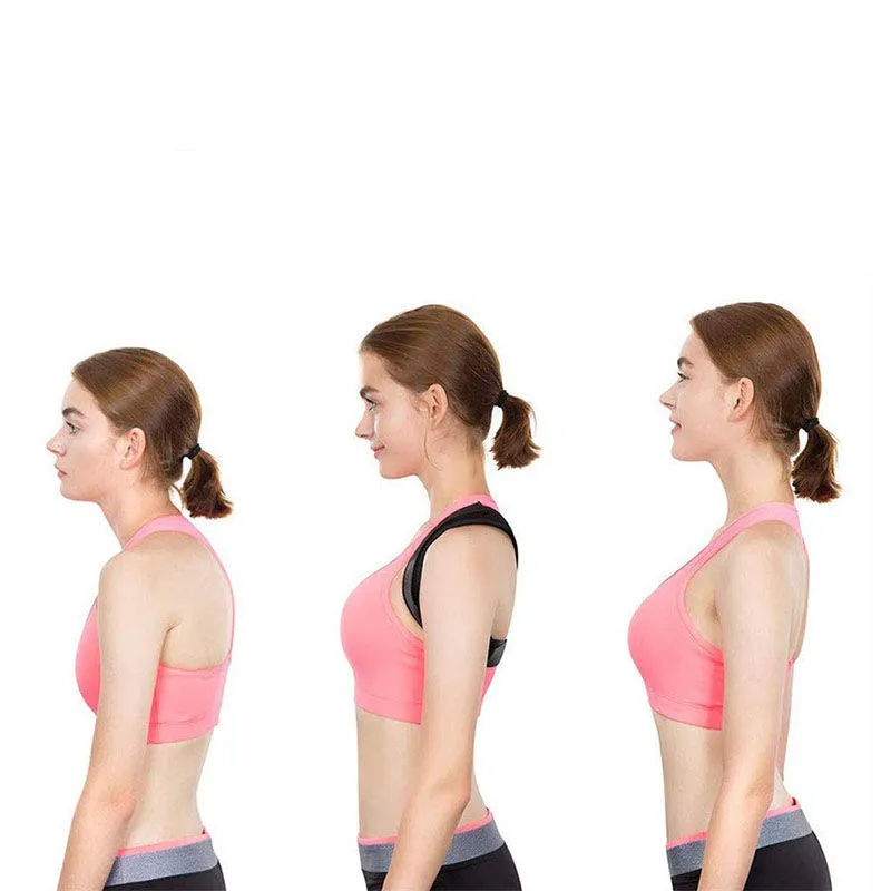 Medical Adjustable Clavicle Posture Corrector Men Woemen Upper Back Brace Shoulder Lumbar Support Belt Corset Posture Correction images - 6