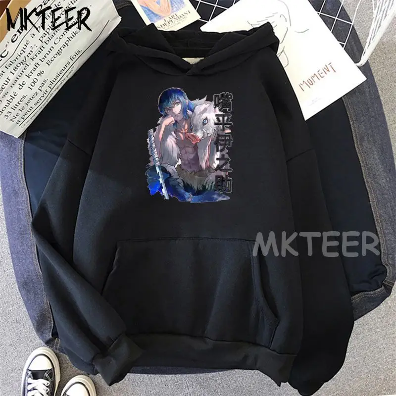 

Demon Slayer Kimetsu No Yaiba Beautiful Hoodie Pop Pocket Pullover High Quality Sports Hoodie Men's and Women's Winter Wear