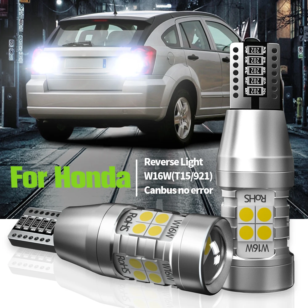 

2x LED Reverse Light W16W T15 Canbus Lamp For Dodge Caliber Charger Durango Nitro Challenger 2008 2009 2010 2011 2012 2013 2014