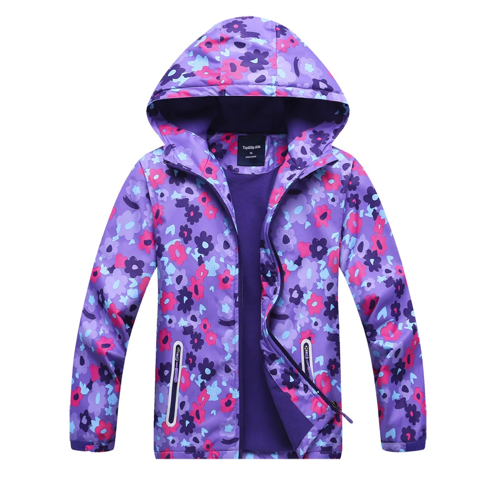 

Kids Jacket Spring Printing Boys Boys Jacket For Girls Autumn Coat Jacket Baby Outerwear Teenager Children Clothes Double-deck