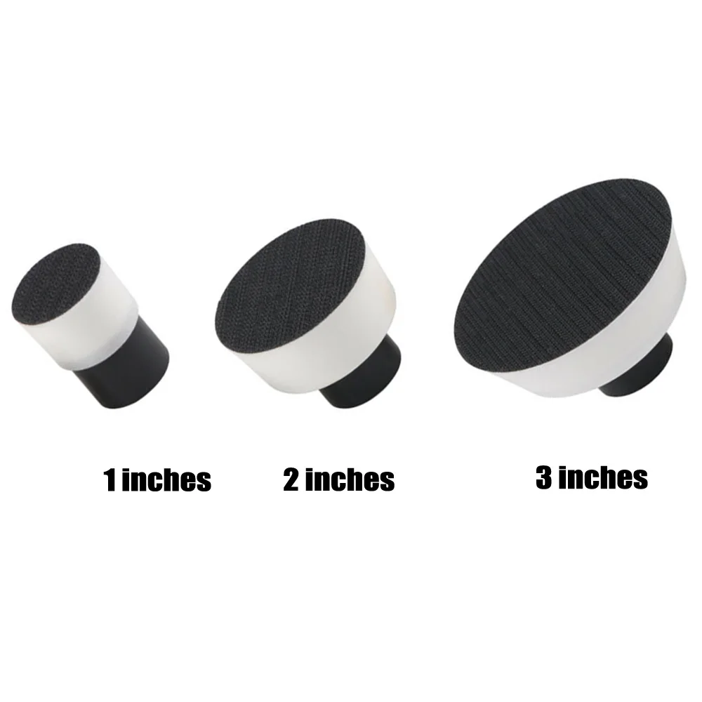 1" 2" 3 Inches Backer Pad For Buffing Polish Polishing Pads Backing Plate Tray Hook Loop Abrasive Tools | Инструменты