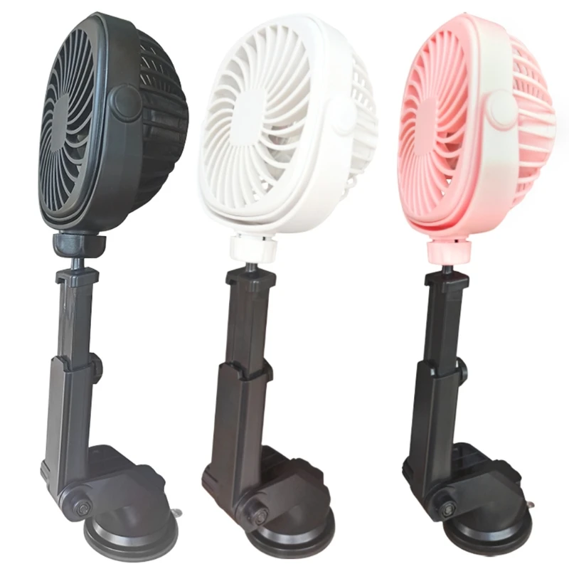 

Portable USB Car Fan, Quiet Personal Desk Fan for Office Table Vehicle Kitchen