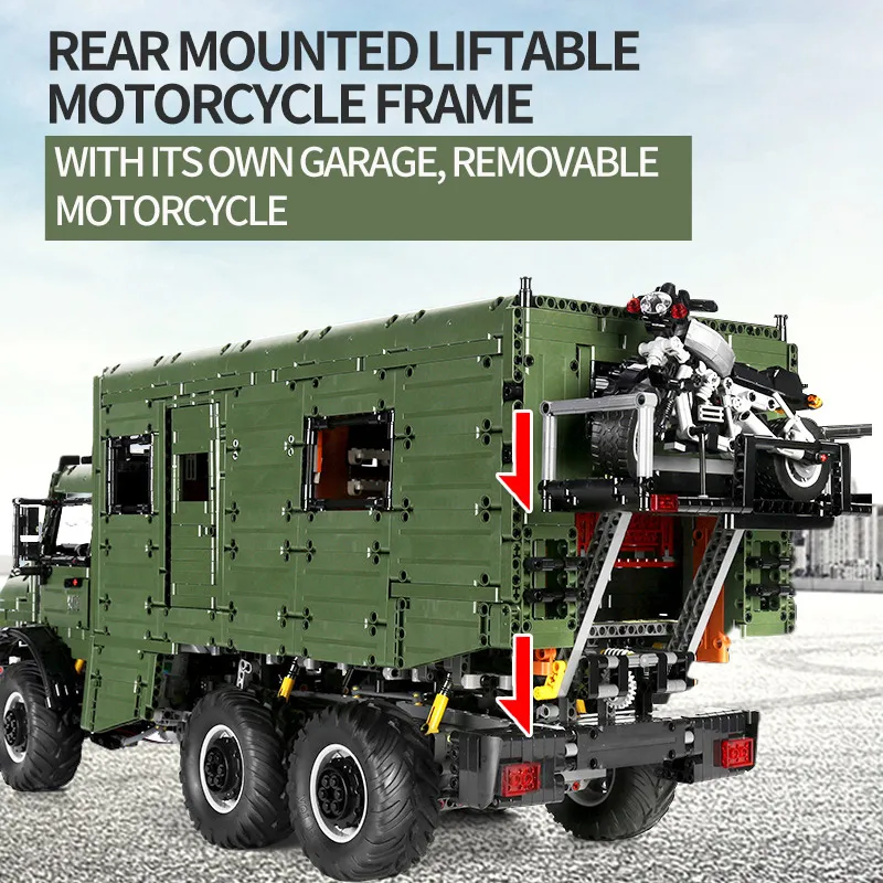 В наличии LEIER J907 T4009 технология дистанционного управления Unimog номадизм RV