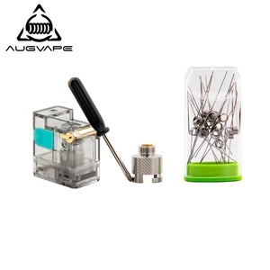 Пустой картридж Augvape Narada RBA, набор намоток для Druga, Narada Pod, 20 шт., фехралевая катушка Ом, 1 настенное крепление, часть для Narada Pod