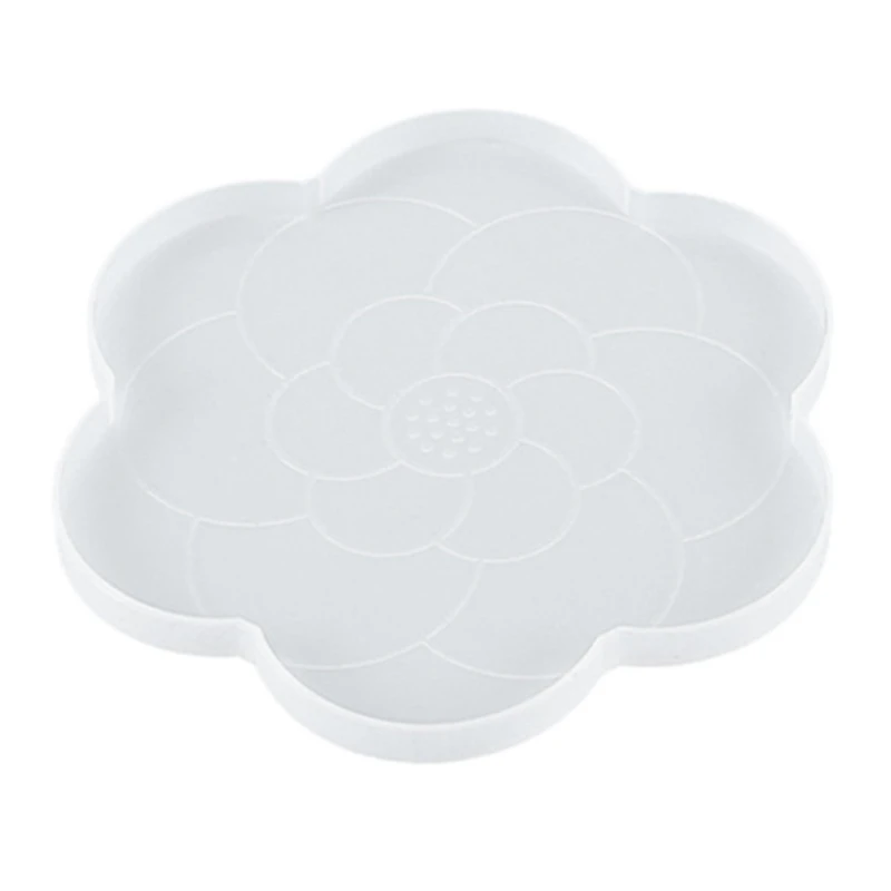 

Cherry Blossom Desktop Decorations Epoxy Resin Mold Tray Coaster Silicone Mould DIY Crafts Ornaments Casting Tools