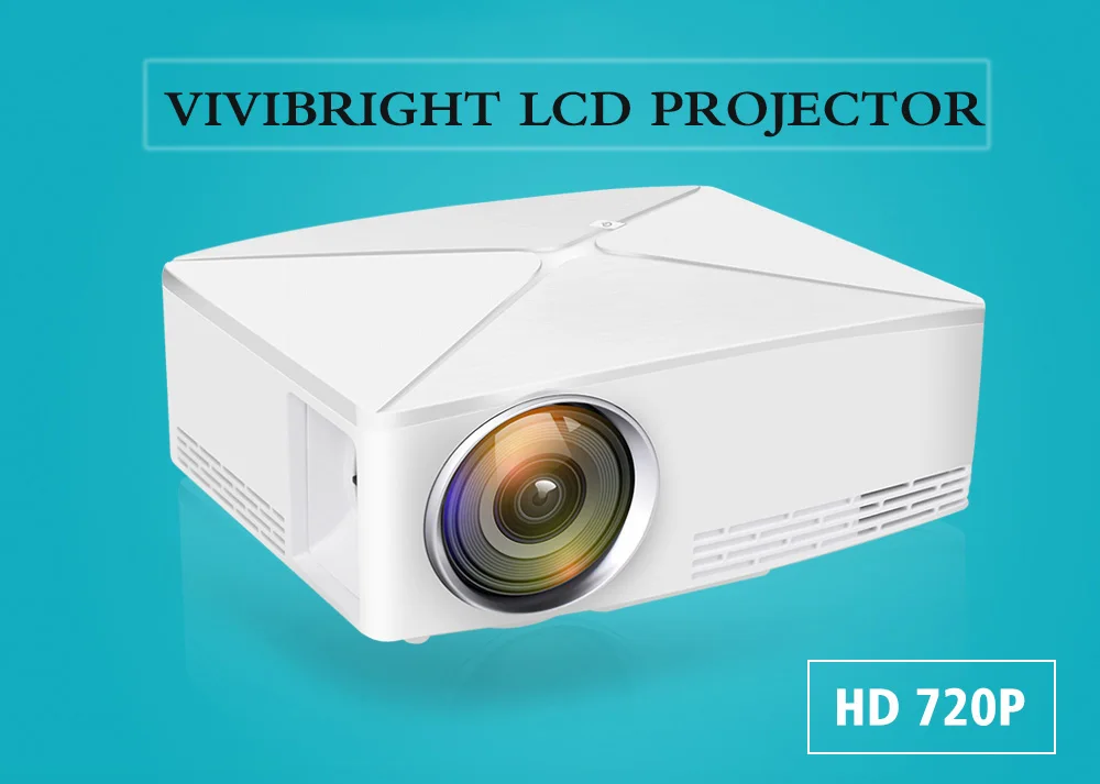 C80 HD мини-проектор 1280x720P видео проектор 3D проектор Поддержка 1080P HDMI VGA USB опционально C80UP Android WiFi Проектор