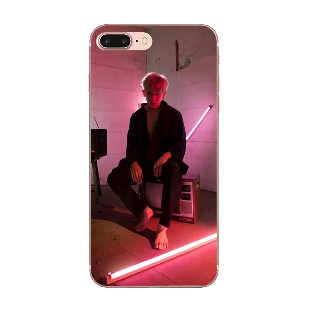 Monsta X KPOP Boy Group для Apple iPhone 4 4S 5 5C 5S SE SE2 6 6S 7 8 11 Plus Pro XS Max XR задние обложки тонкие |