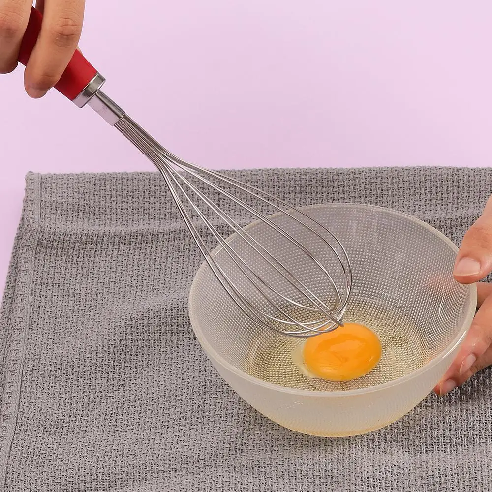 Взбиватель для яиц с силиконовой ручкой взбиватель яичного крема молока кофе