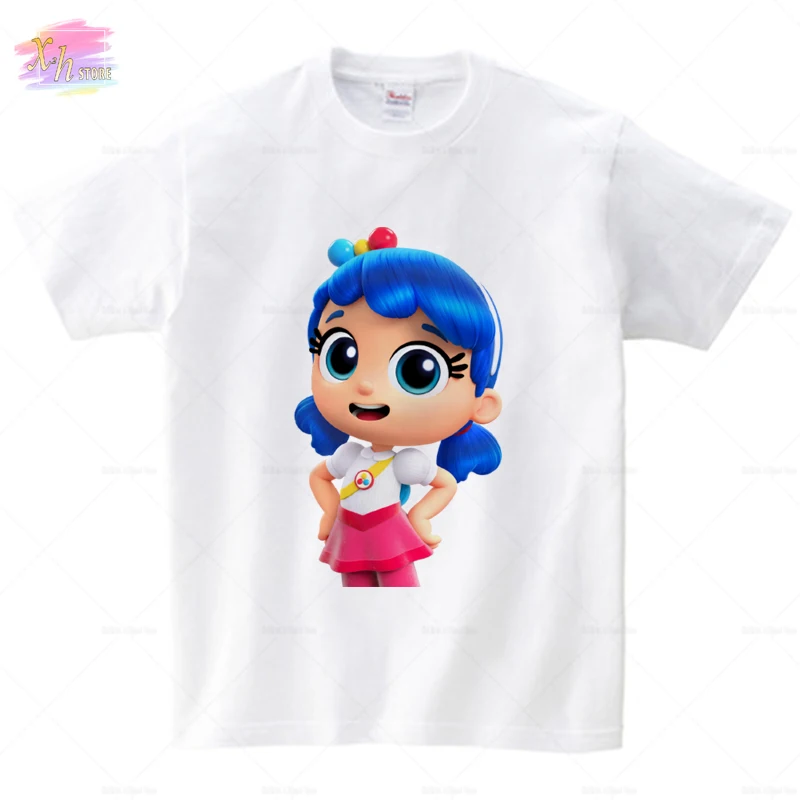 

Kids T-shirt girl 2021 Summer Clothes Girls Tops a birthday present Christmas Short Sleeve T-shirt Children's Clothin