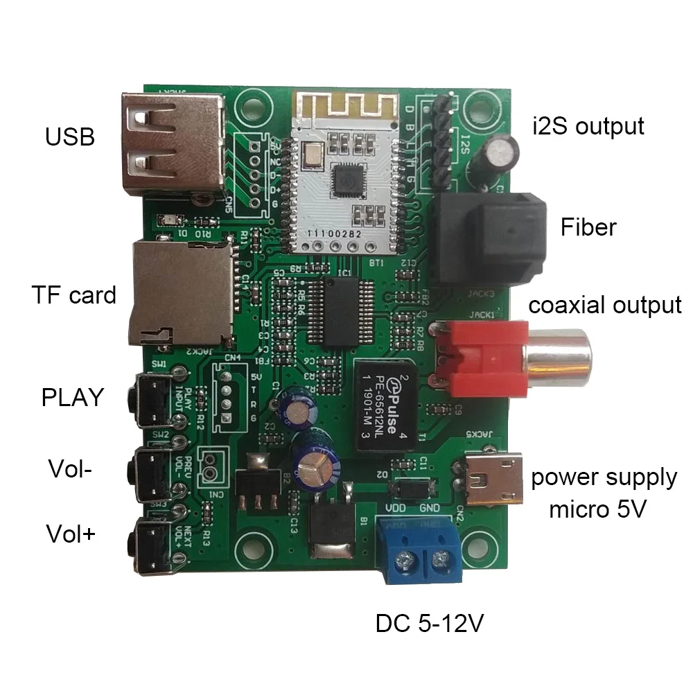 Lusya U disk tf-карта проигрыватель без потерь Bluetooth 5 0 аудиоресивер