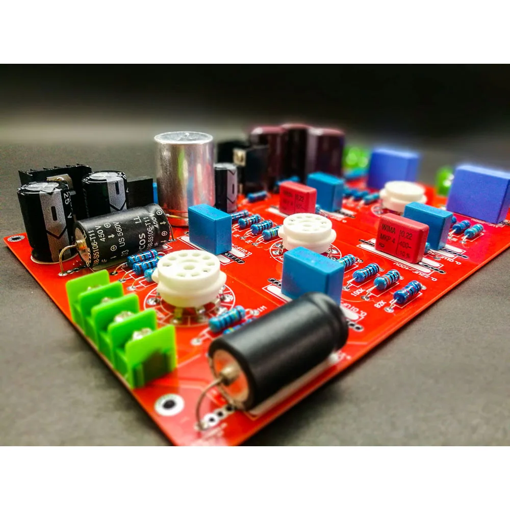 Ламповый предусилитель Lusya 12AX7 буферная DIY плата M7 усилитель мощности платы Hi-Fi T1446