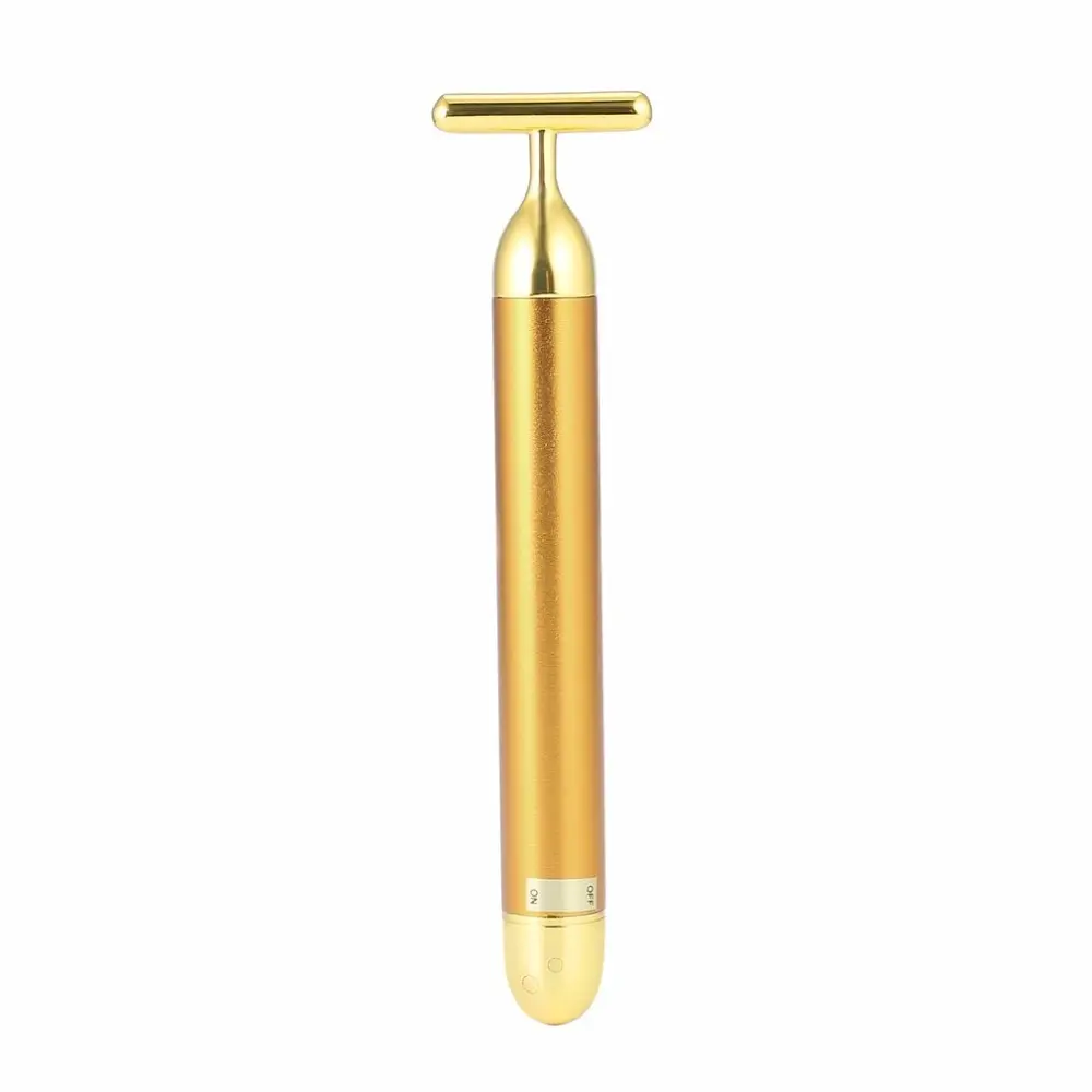 

Small Size Facial Beauty Tool Facial Massager T Shape Facial Beauty Care Vibration Facial Beauty Massager Energy Vibrating Bar