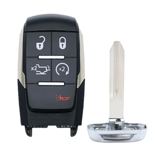 

KEYECU GQ4-76T для Dodge RAM 2500 3500 4500 5500 2019 2020 2021 2022 2023 2024 433 МГц 4A Чип дистанционного управления 68365327 68374994