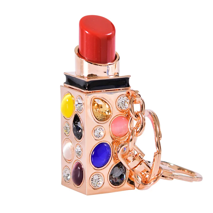 

TT губная помада автомобиля кольцо для ключей с сумочкой кулон богиня Стиль High-End праздничные украшения Рождественские украшения